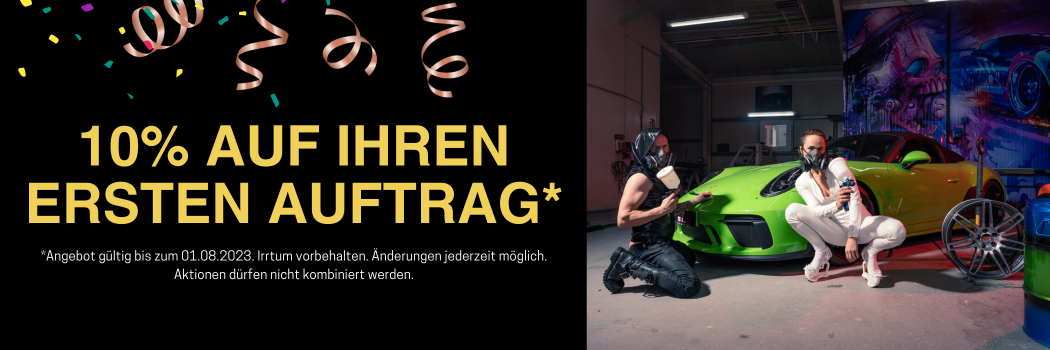 Minus10 auf Ihren ersten Auftrag Der Autolackierer Pentling